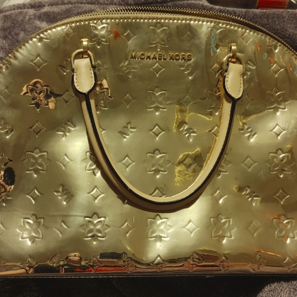 Michael Kors Emmy large Dome Satchel with wallet - Picture 2 of 8